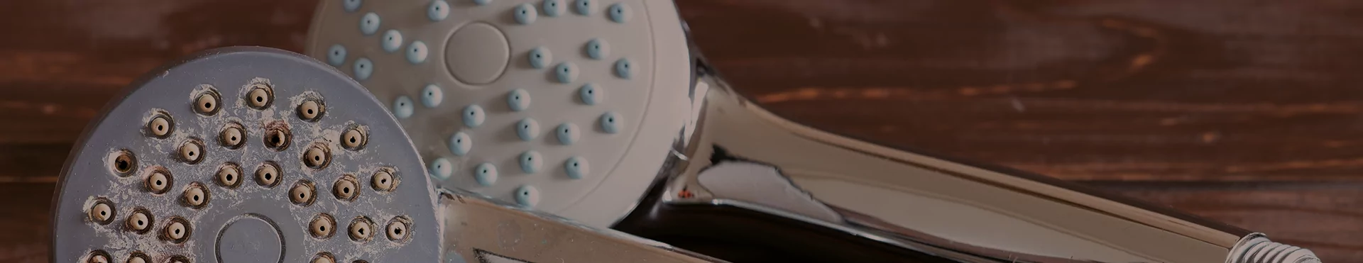 Shower head cleaning and disinfection